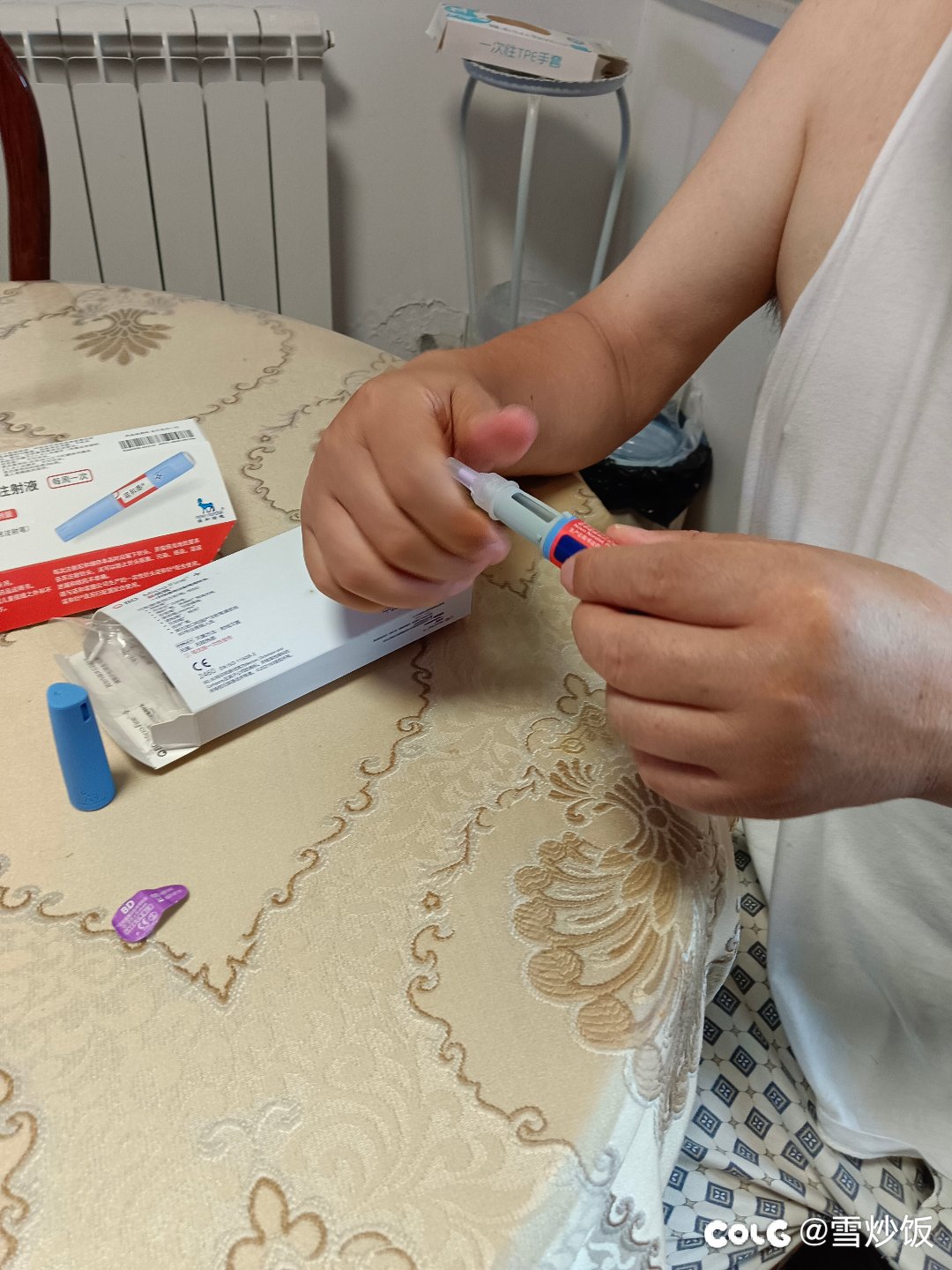 司美格鲁肽早上已打，目前感觉有点作用1