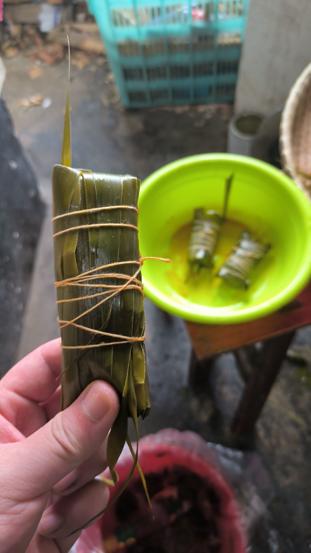 第一次包粽子1