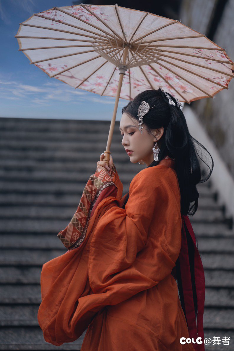 昨天拍的是战国袍1