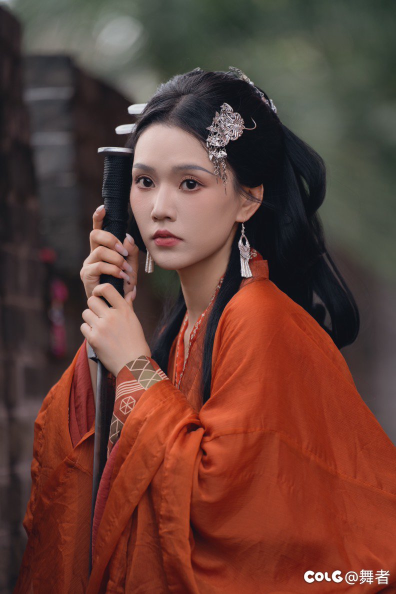 昨天拍的是战国袍4