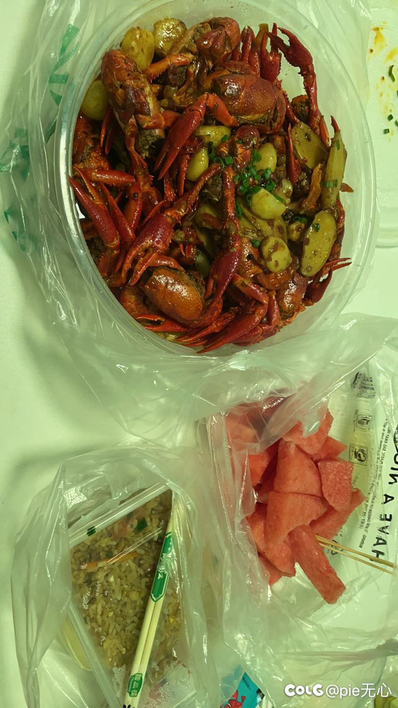 晚饭没吃，饿的受不了1
