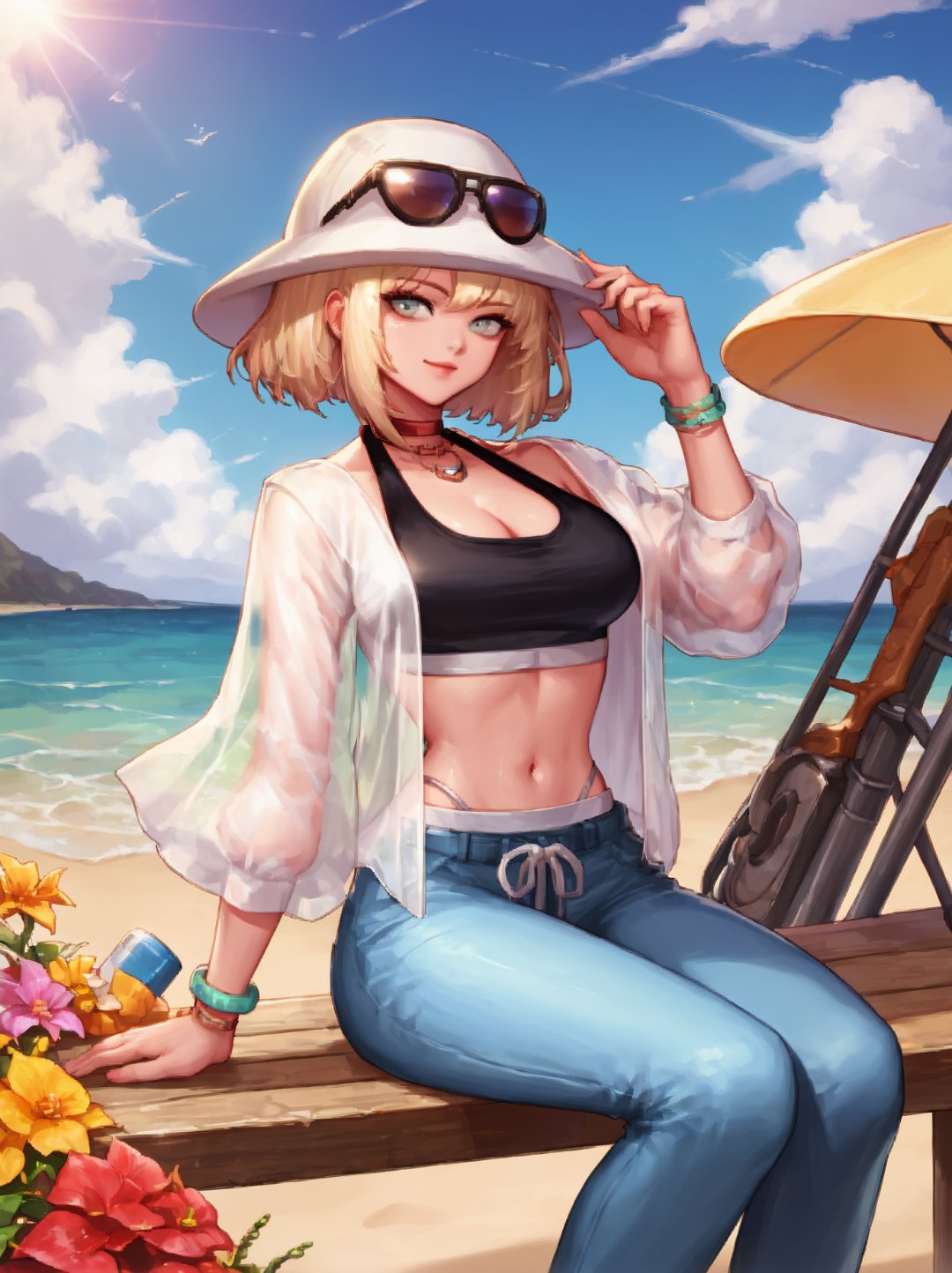 神界NPC夏日装扮1