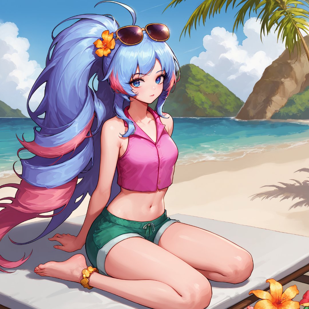 神界NPC夏日装扮2