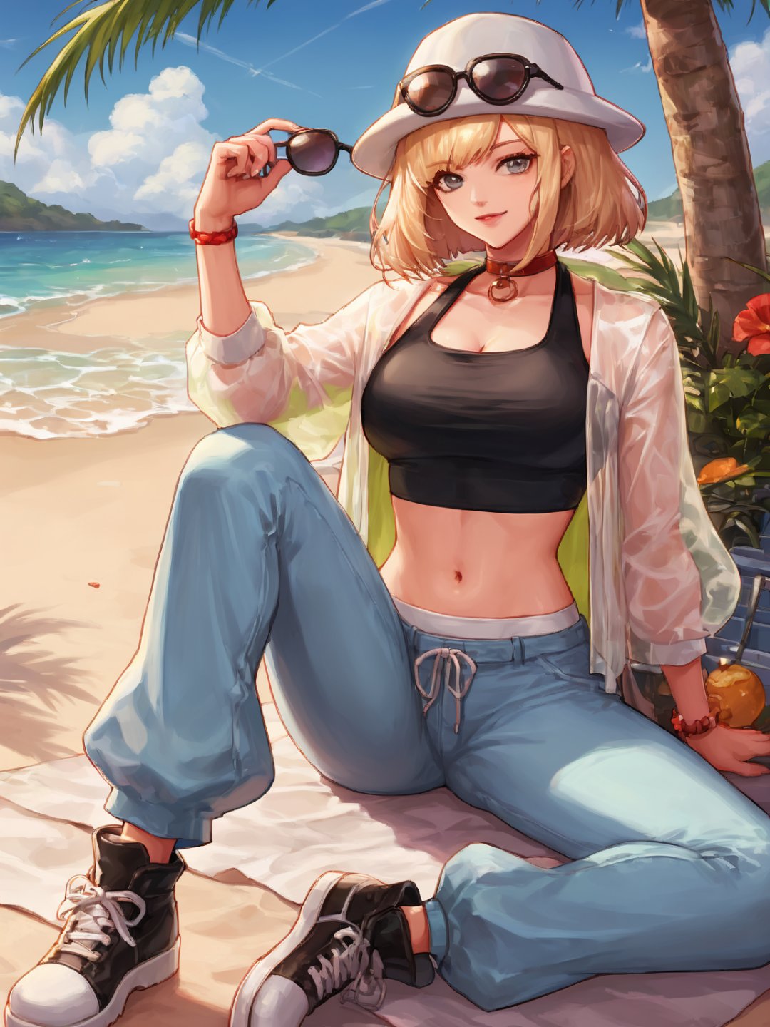 神界女性npc夏装，ai生成2