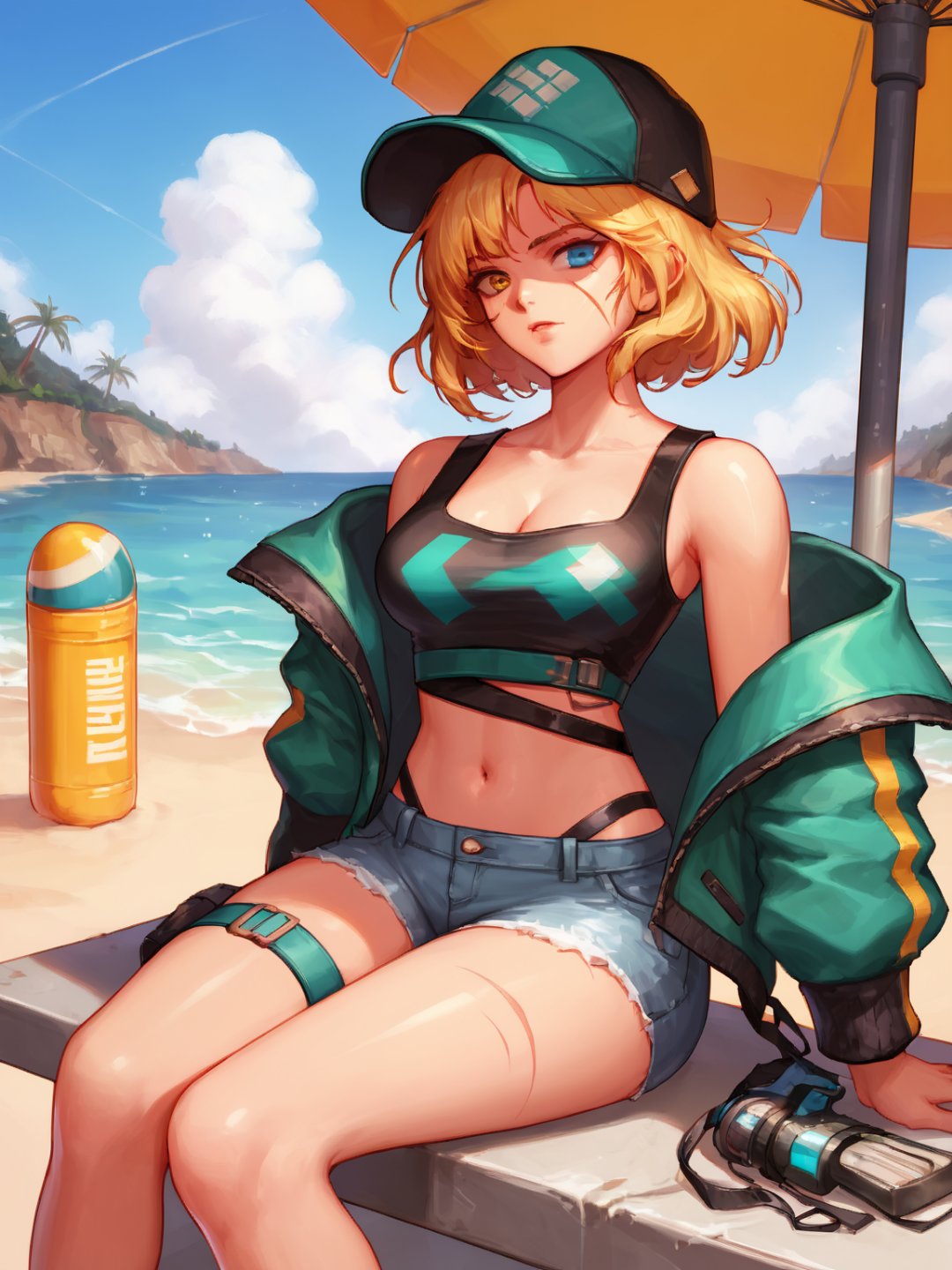 神界女性npc夏装，ai生成3