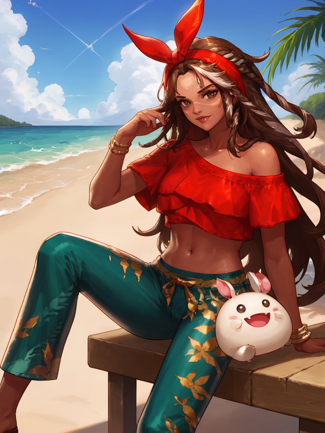 神界女性npc夏装，ai生成5