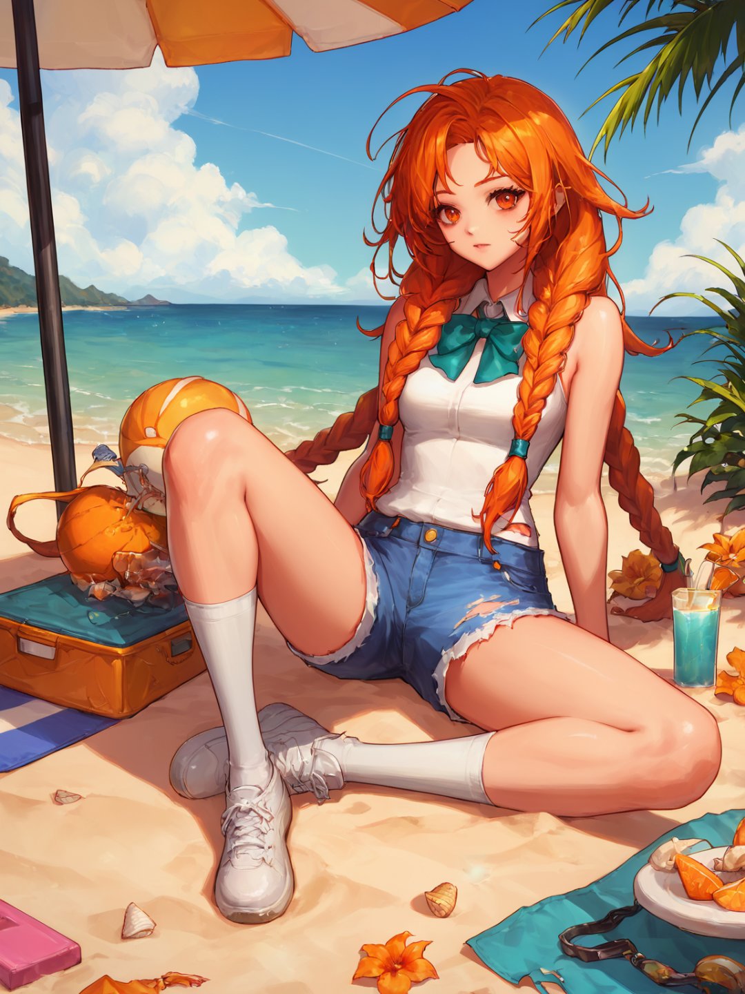 神界女性npc夏装，ai生成8