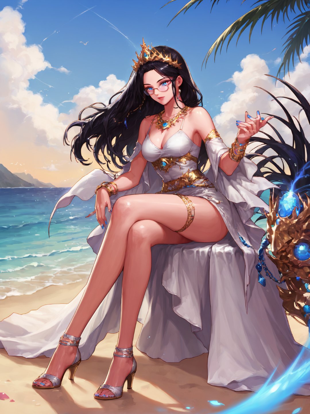 神界女性npc夏装，ai生成10