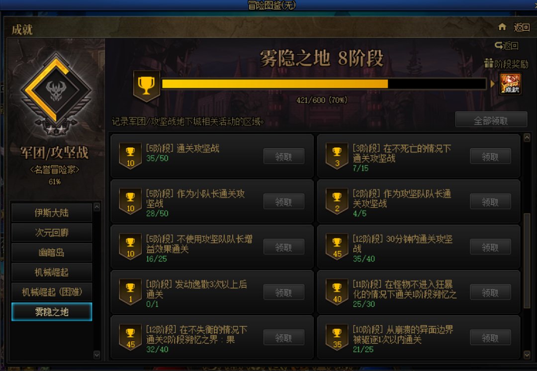 雾神成就，现在哪个更有含金量呢1