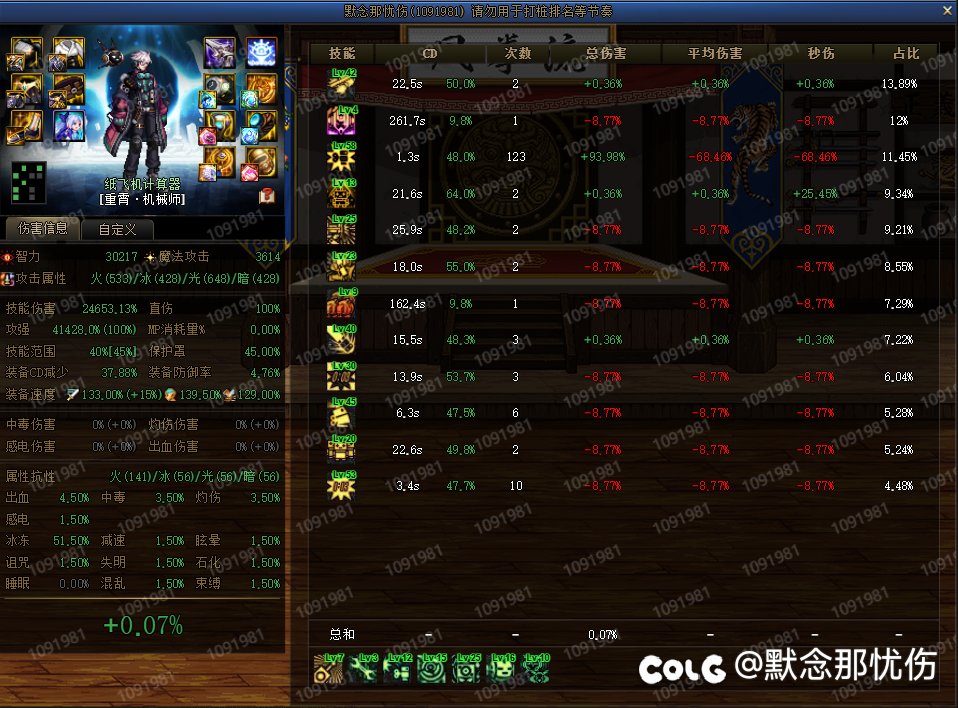 机械cp武器详评，狗策划你脑子有坑?6