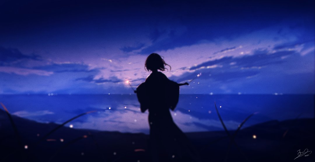 　夜照亮了夜1