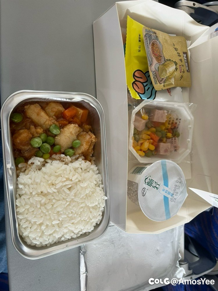 记一次静音模式吃飞机餐2