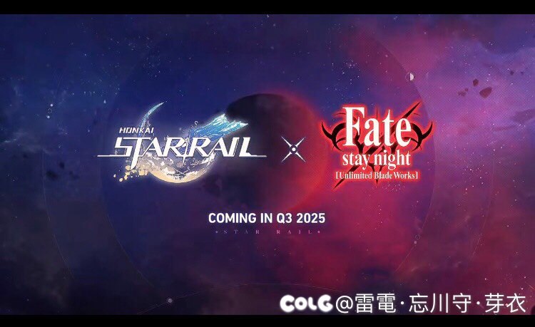崩铁联动Fate/SN红A确认实装，不知道会不会有saber1