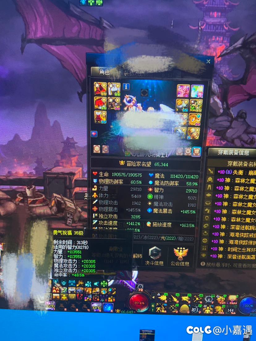 6.5红10奶妈单buff2w是不是完啦1
