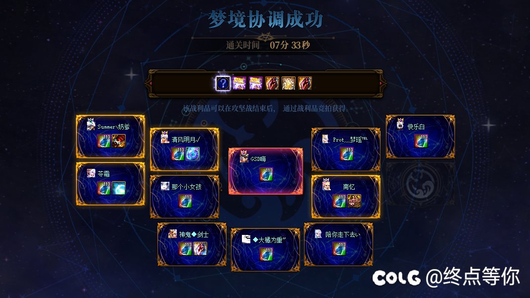 这就是目前最高团本的奖励，我好爱1