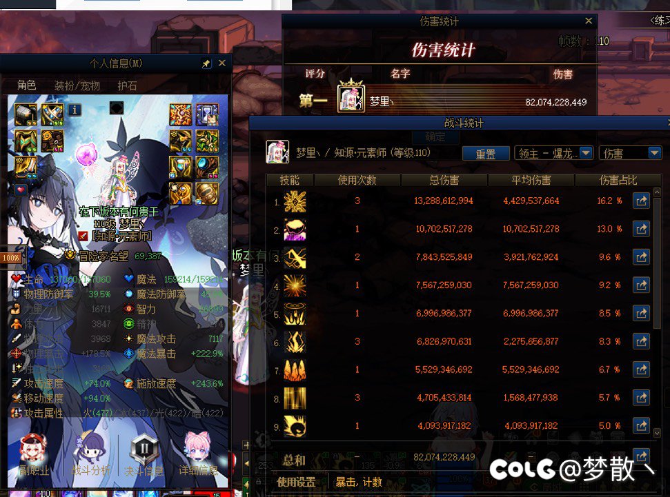 元素伤害真低啊2