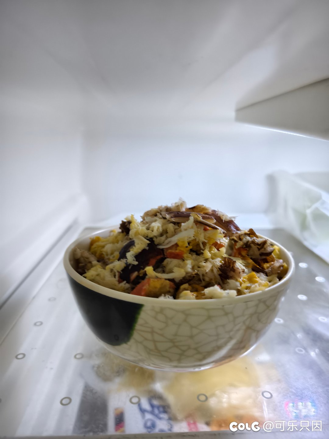 发烧还没好透，寒食只能处理一下以后吃蟹黄面了1