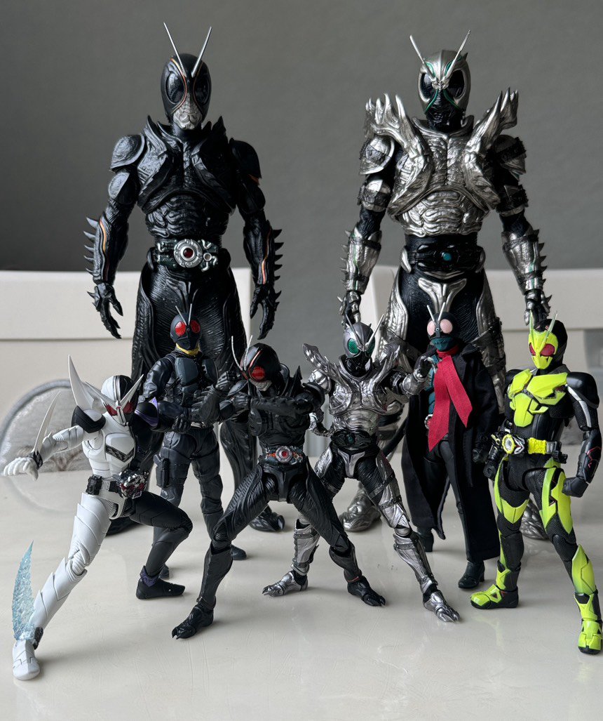 【模型水】万代SHF真骨雕假面骑士W獠牙王牌5
