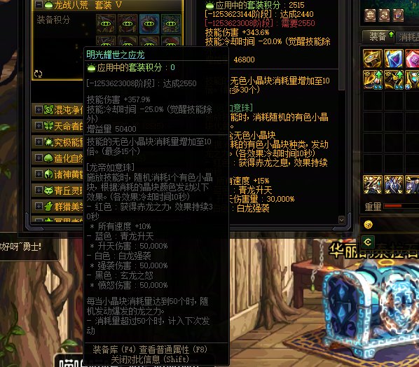 重拳版本12套装备加圣职者武器一览。个人感觉觉醒套过于逆天。4