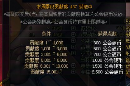 打卡22·公会硬币相关2
