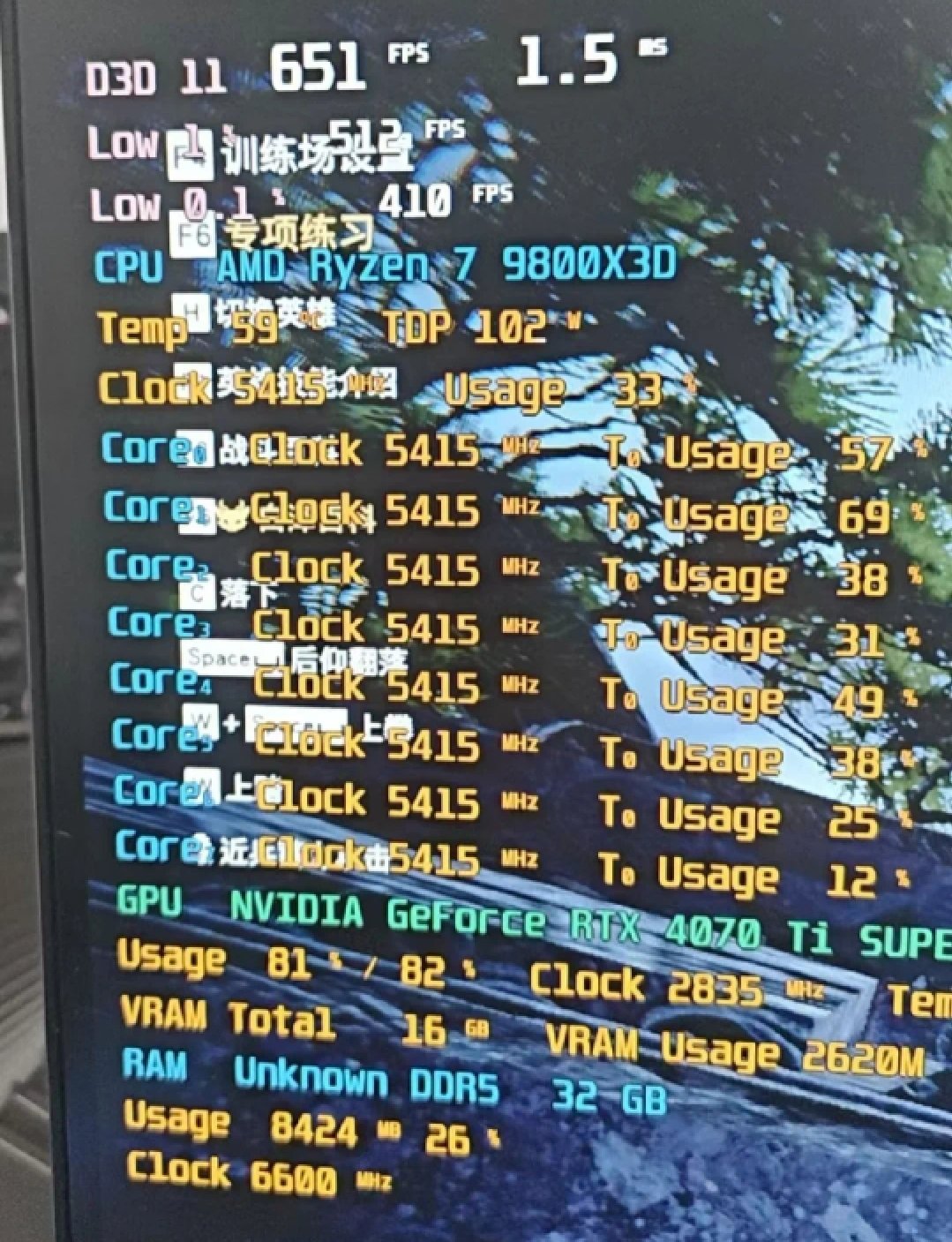 偷跑的一张9800X3D性能图看起来好叼2