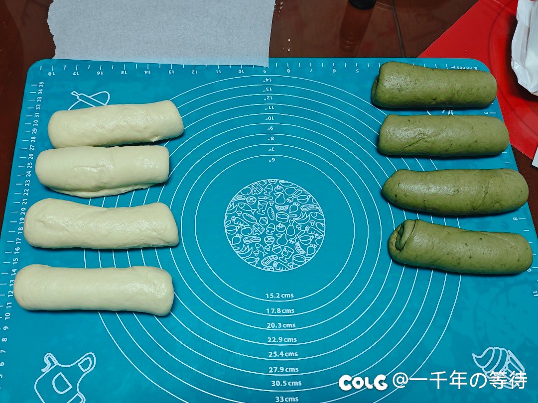 抹茶红豆吐司2