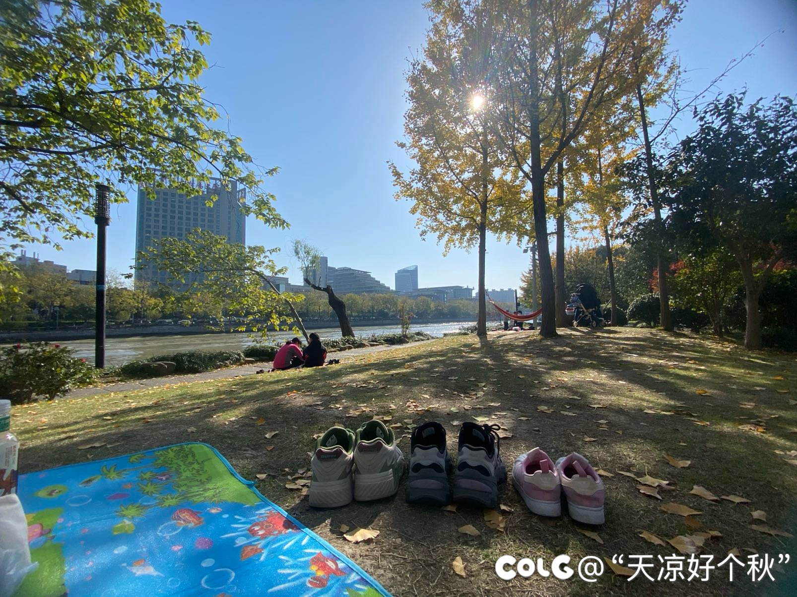 她说别人家的吊床是彩色的5