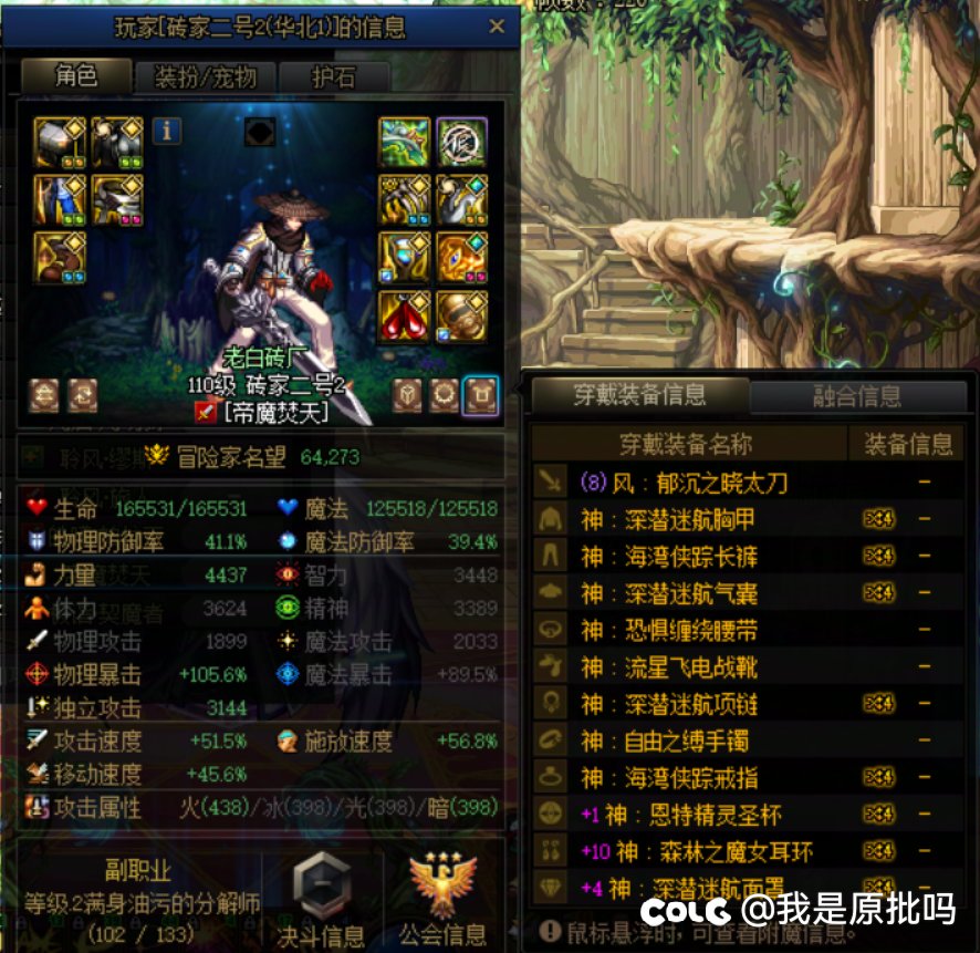 DNF隐藏稀有职业！地膜弑天2