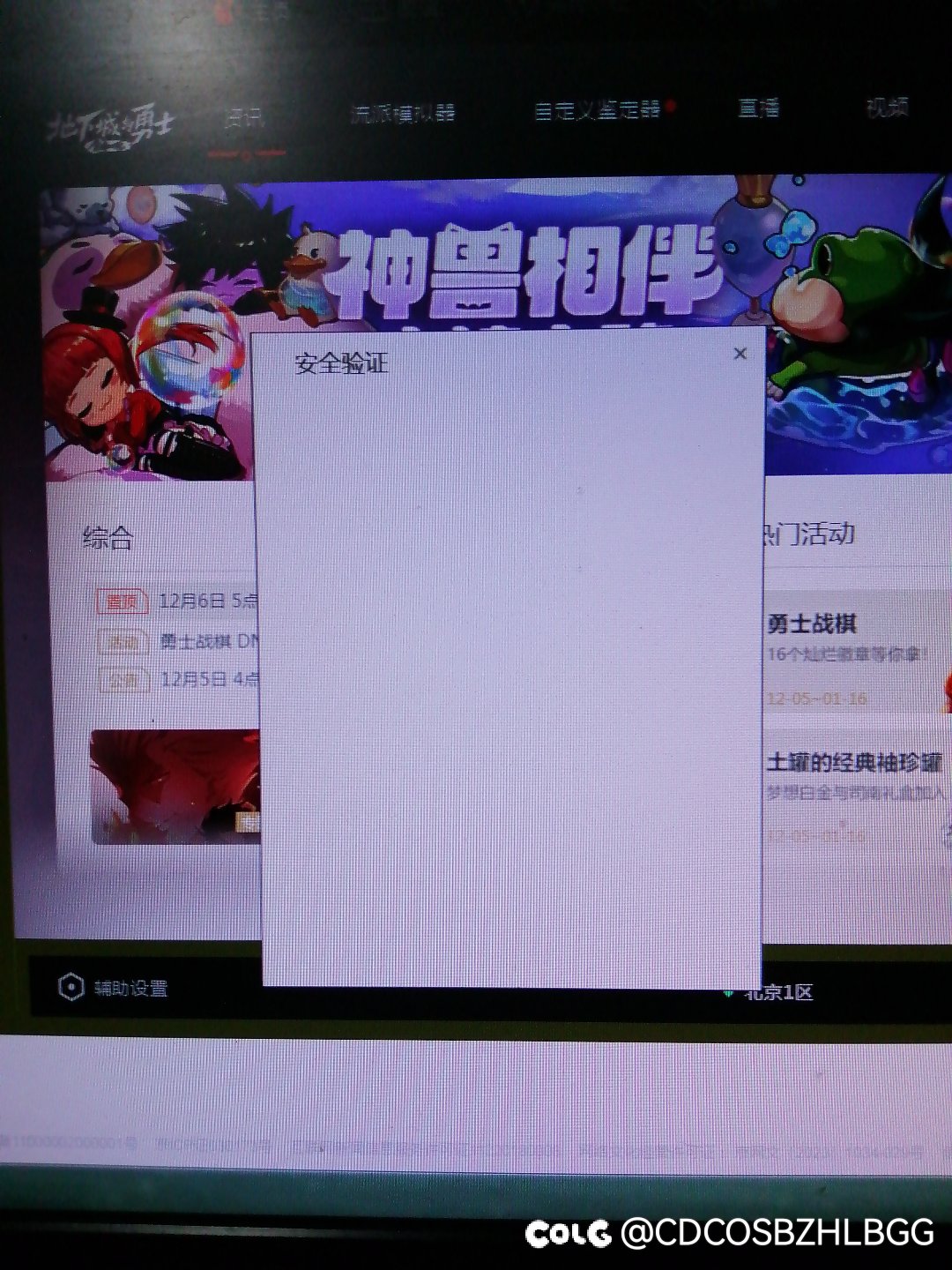 求助！安全验证加载不出来！1