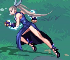 [蓝色战袍]女格斗暖暖2
