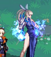 [蓝色战袍]女格斗暖暖3