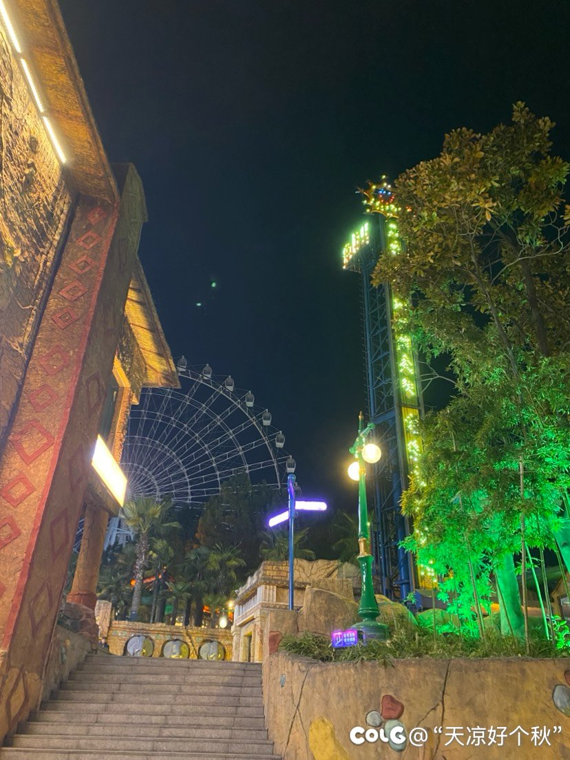 一直玩到闭园  太晚了2
