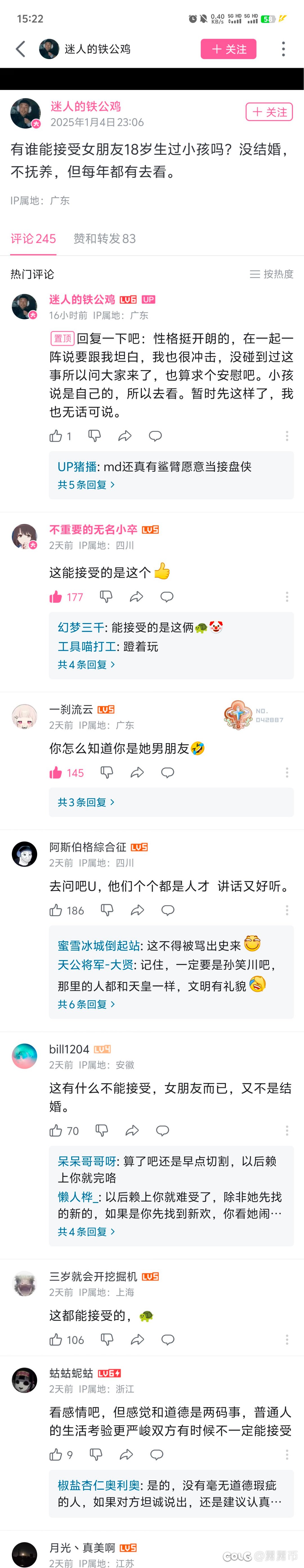 有谁能接受女朋友18岁生过小孩吗1