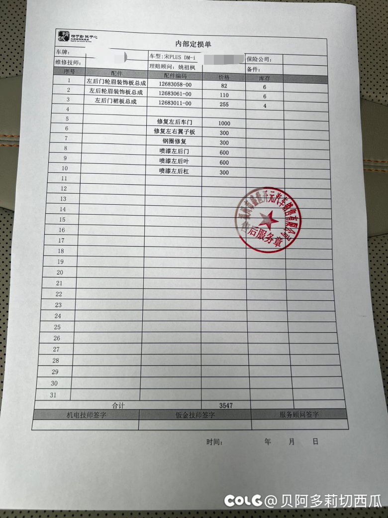 大过年的…车被碰了5