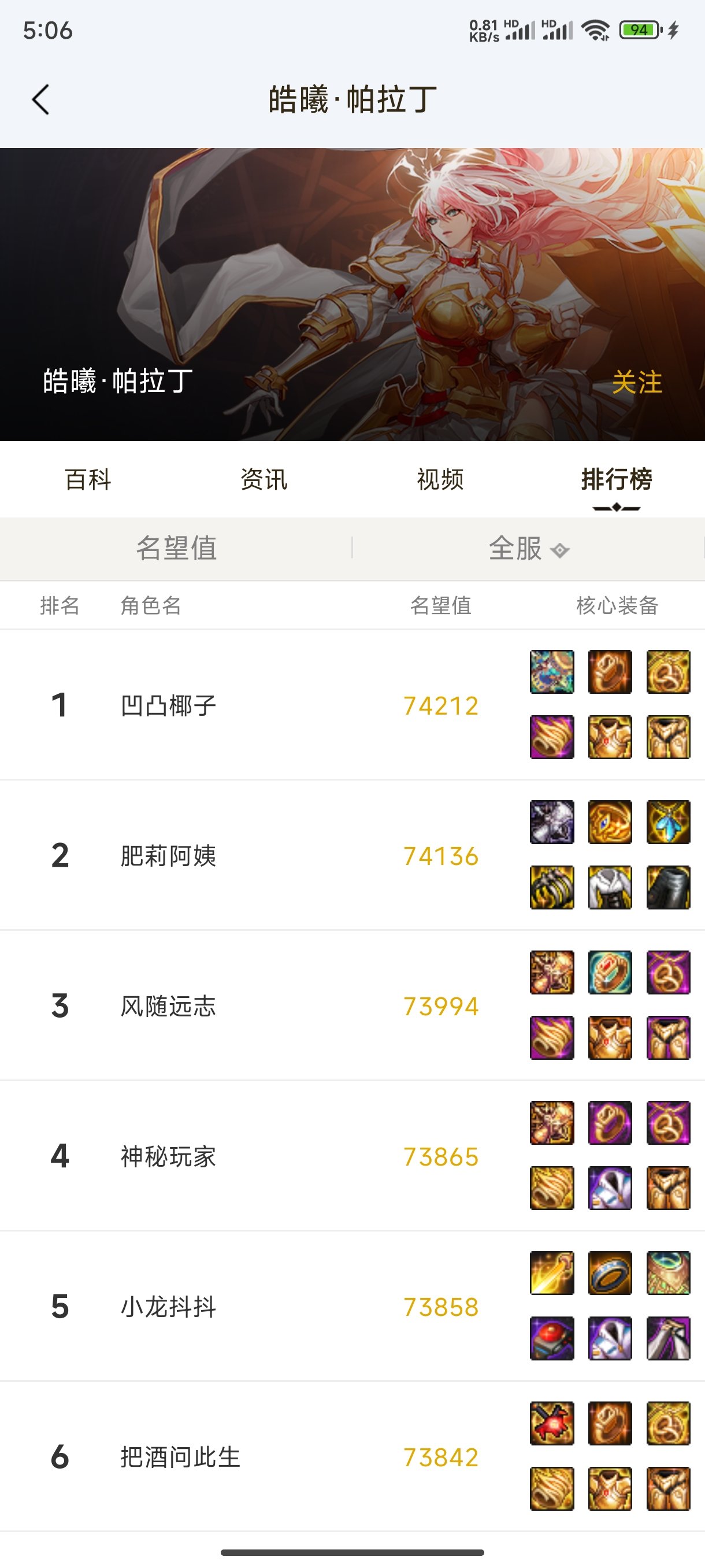 好像哪个版本都有装备同质化1