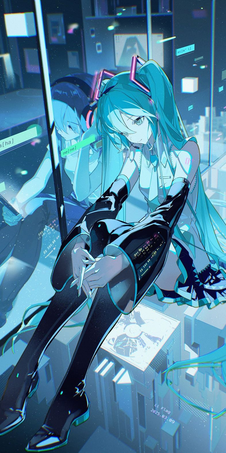 总觉得miku色不起来2