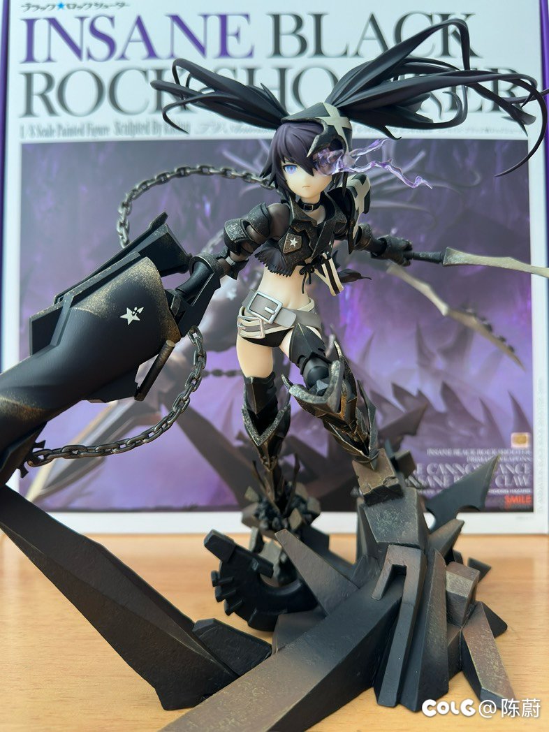 狂化黑岩到手了，拼好了！真的帅！1