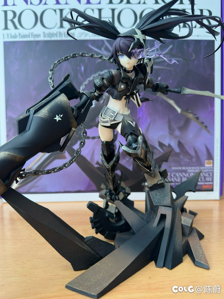 狂化黑岩到手了，拼好了！真的帅！2