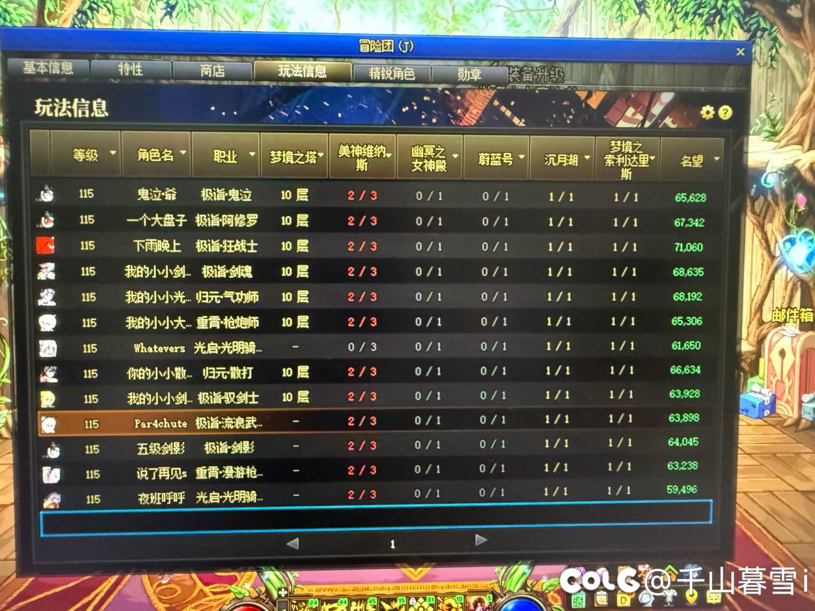 一星期的提升1