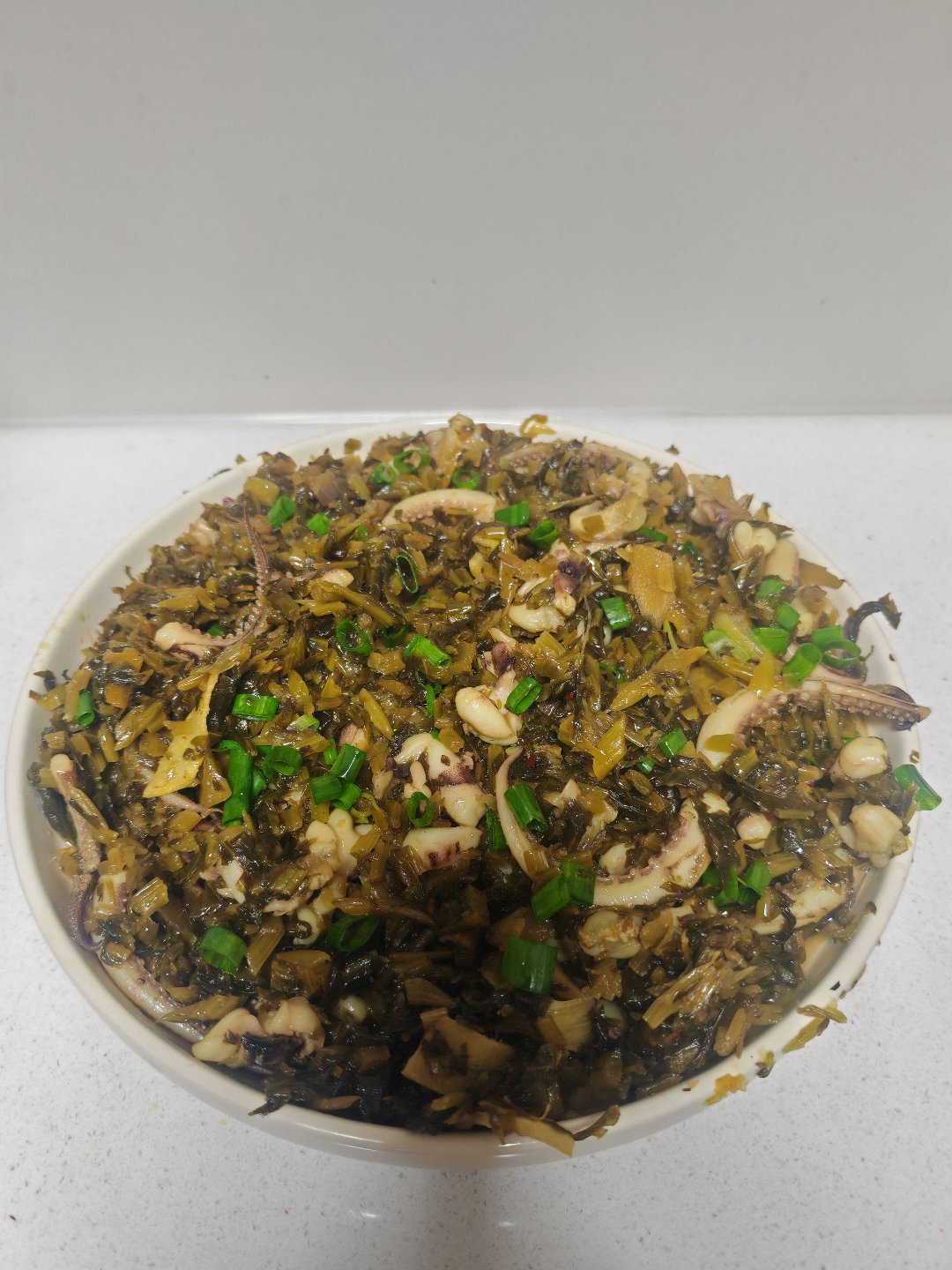 吃个炒咸菜解解馋1