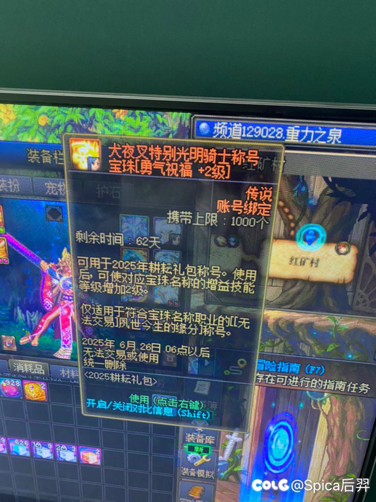 宝珠附魔错误1