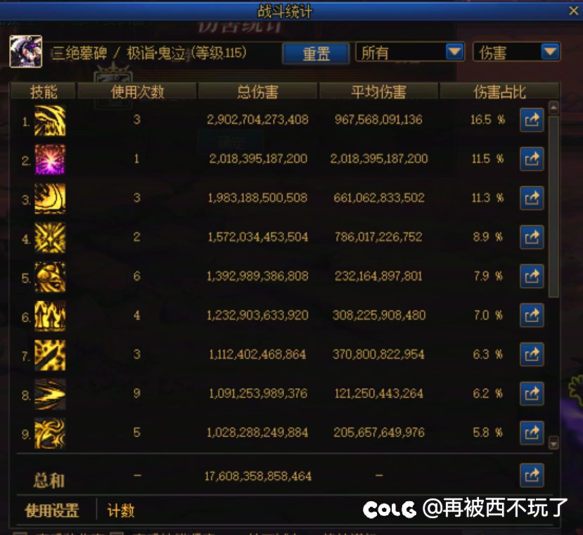 加伤害加cd，最直观的提升3