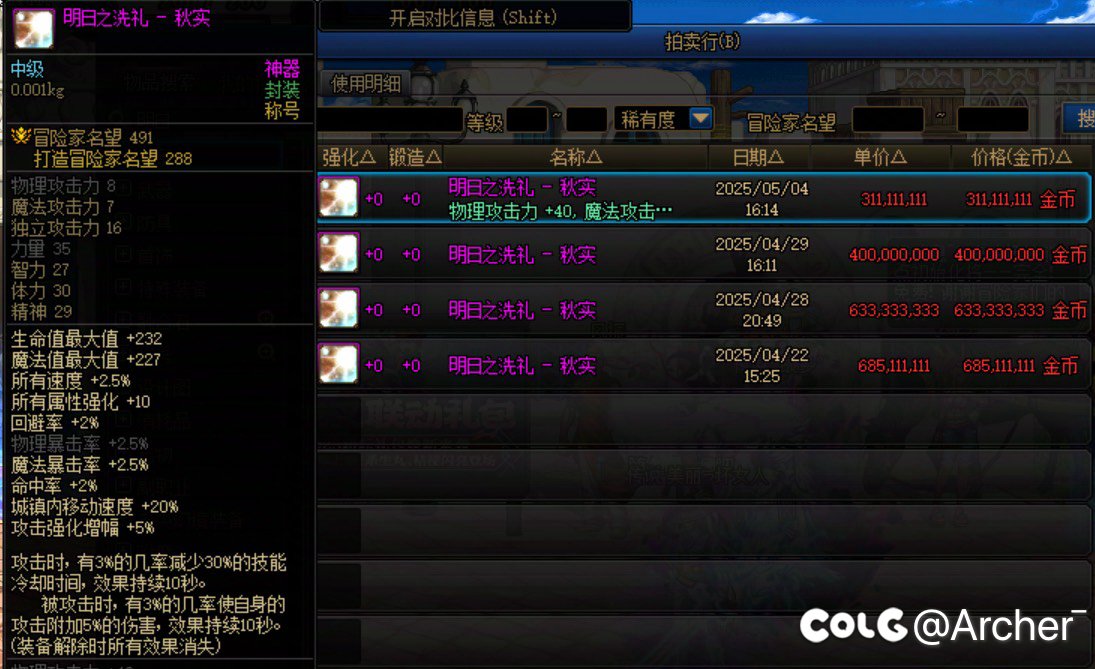 关于荣耀贵族、明日春华、明日秋实三种称号的购买建议1