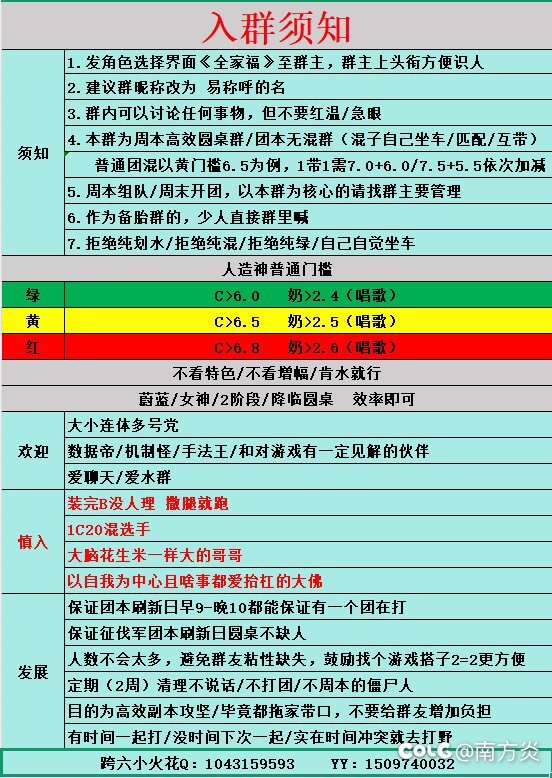 跨六小团体收人1