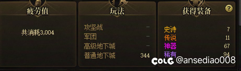 肉眼可见的深渊爆率降低2