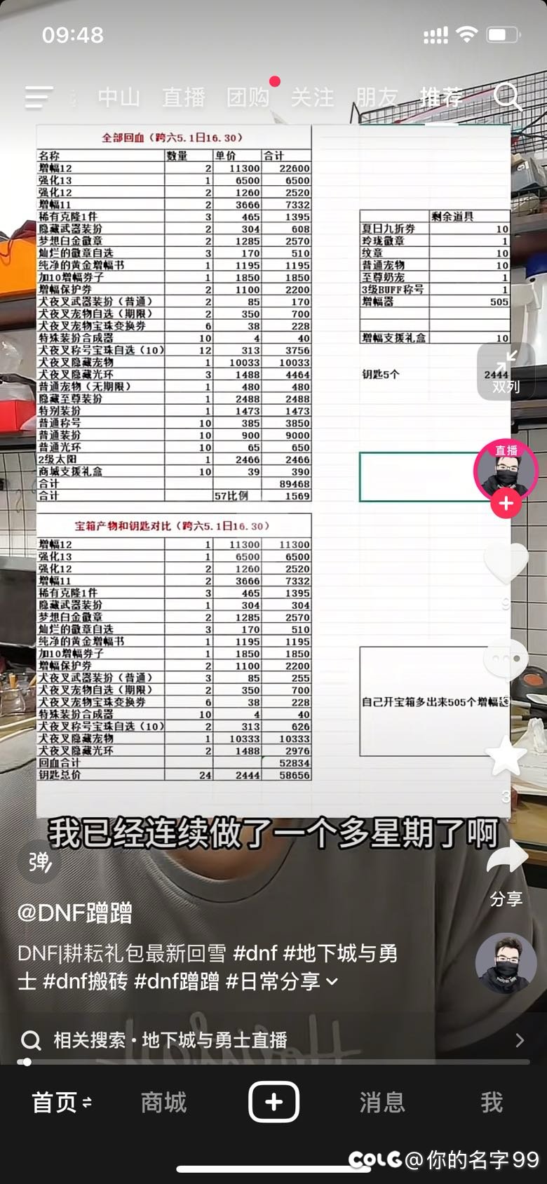犬夜叉的宝箱开一轮，划不划的来，有知道的嘛1