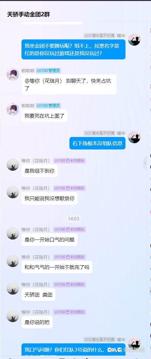 避雷跨二人造神天骄金团14