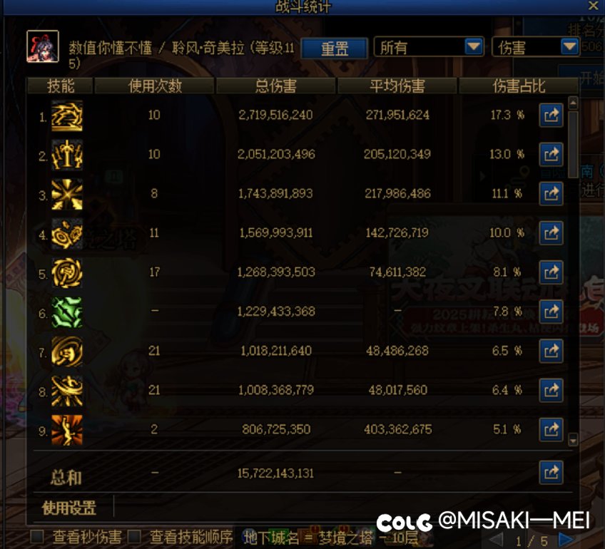 奇美拉等级称号与技工称号的脑测3