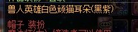 分享两款路人时装：兽人猫耳猫尾针不戳～3