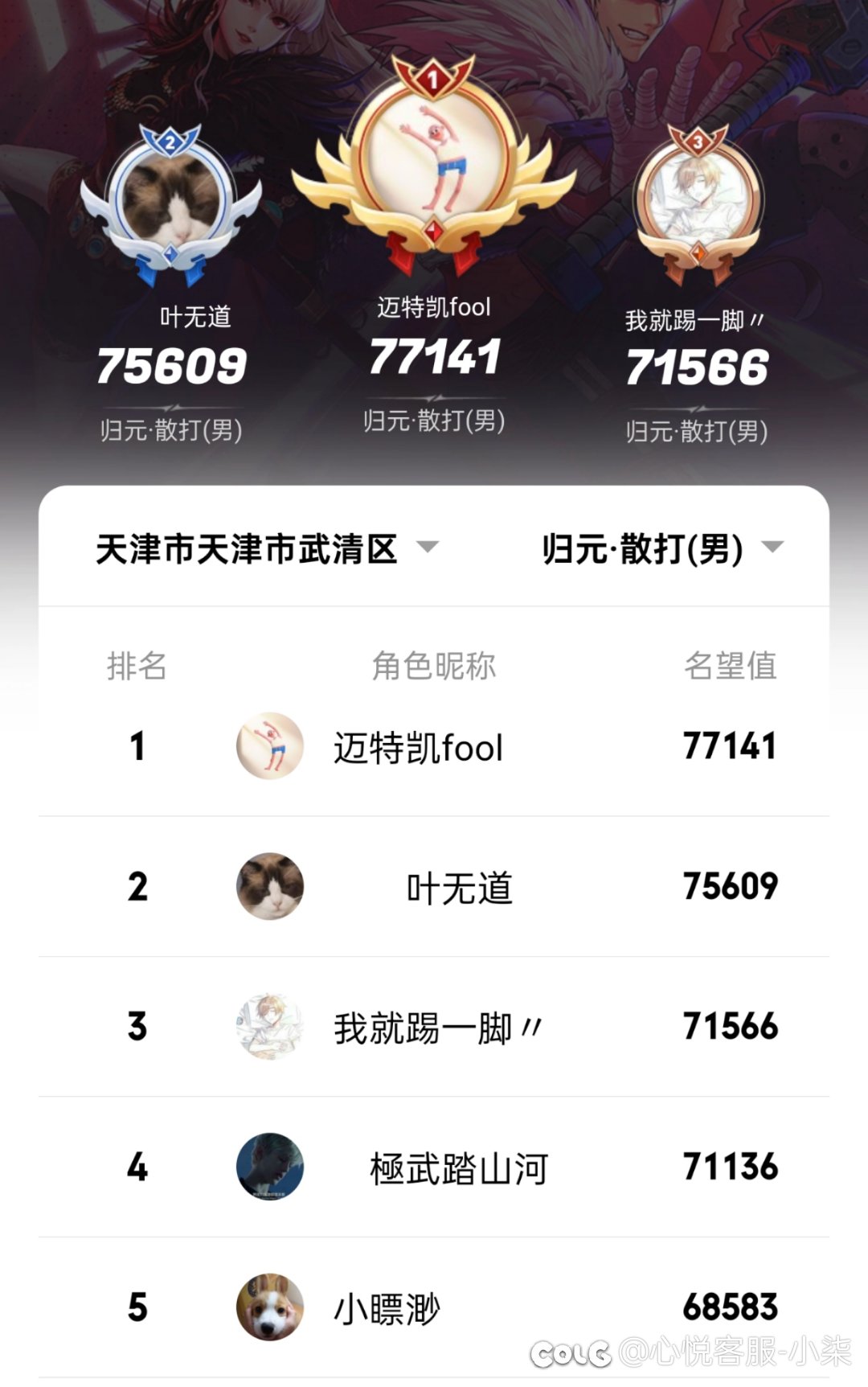我看出来了，散打确实是玩的人少啊1